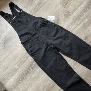 ASOS Denim Black Overalls Sz 6